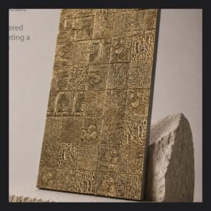 Golden Terrain Mosaic