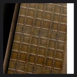 Riveted Bronze Grid